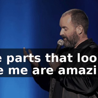 the parts that look like me are amazing.