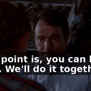 The point is, you can beat this. We'll do it together.