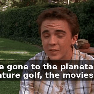 We've gone to the planetarium, miniature golf, the movies...