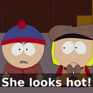 She looks hot!