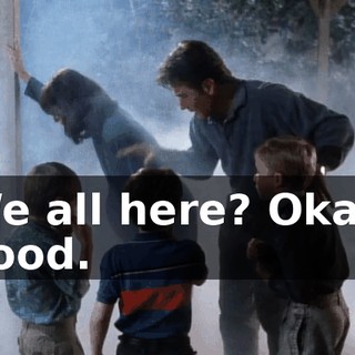 We all here? Okay, good.