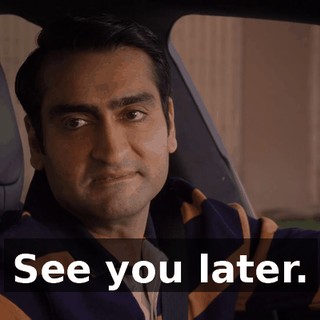 See you later.