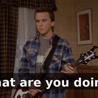 What are you doing?