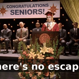 there's no escape.