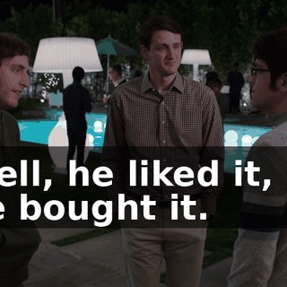 Well, he liked it, so he bought it.