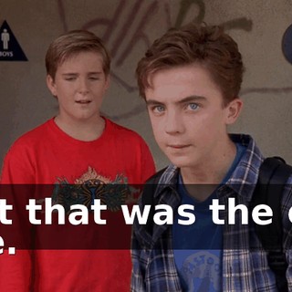 But that was the old me.