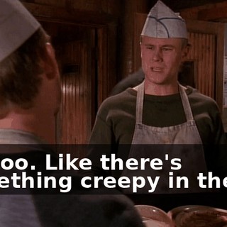 Me too. Like there's something creepy in the air.