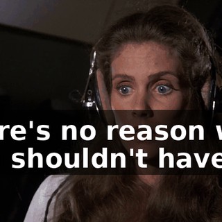 there's no reason why you shouldn't have