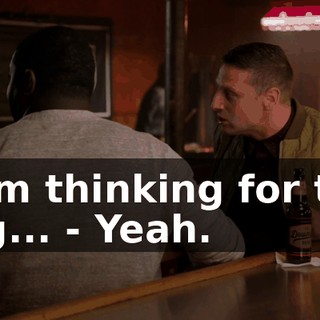 - I'm thinking for the tag... - Yeah.