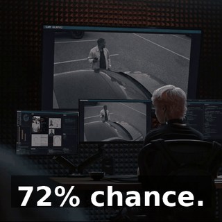72% chance.