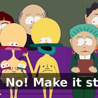 No! No! Make it stop!