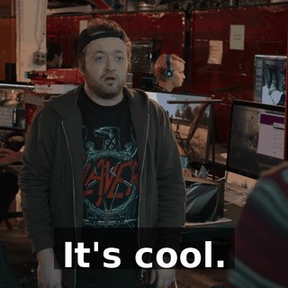 It's cool.