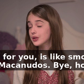 This, for you, is like smoking five Macanudos. Bye, hon.