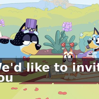 We'd like to invite you