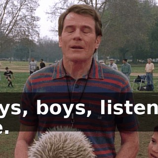 Boys, boys, listen to me.