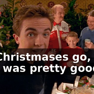 As Christmases go, this one was pretty good.