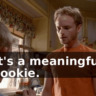 It's a meaningful cookie.