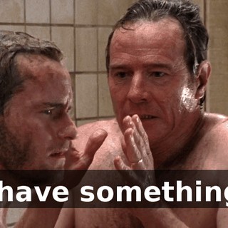 I have something.
