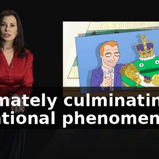 ultimately culminating in a national phenomenon