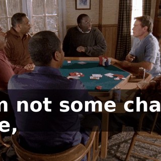 I am not some charity case,