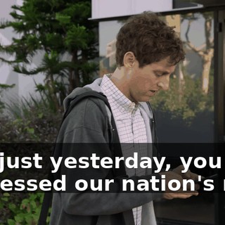 And just yesterday, you addressed our nation's most