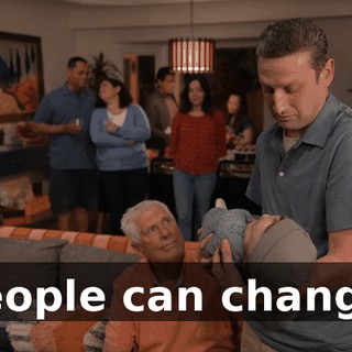 People can change.