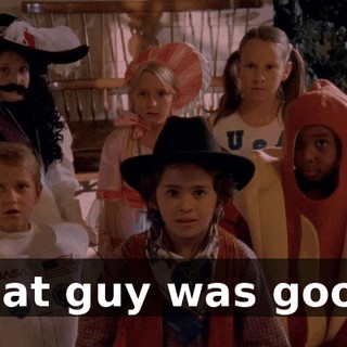 That guy was good.