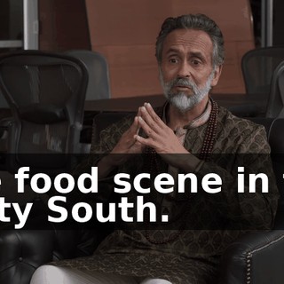 the food scene in the Dirty South.