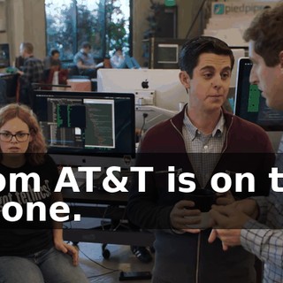from AT&T is on the phone.