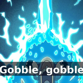 ♪ Gobble, gobble ♪