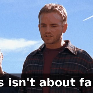 This isn't about fame.