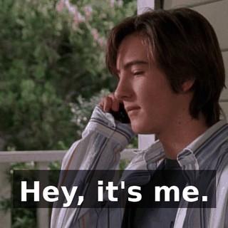 Hey, it's me.