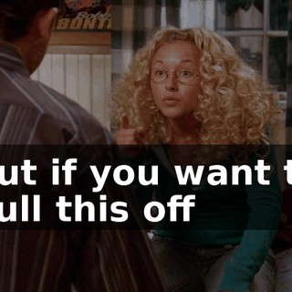But if you want to pull this off
