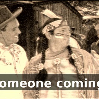 Someone coming.