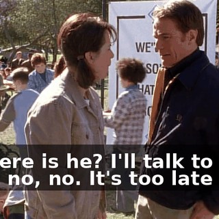 - Where is he? I'll talk to him. - No, no, no. It's too late now.