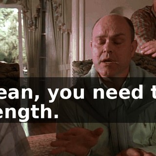I mean, you need that strength.