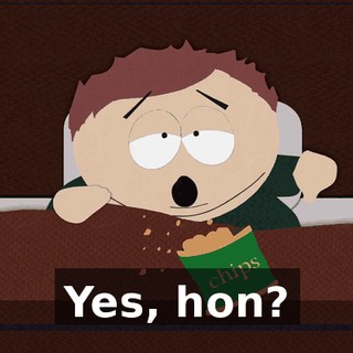 Yes, hon?