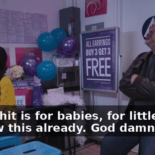 This shit is for babies, for little kids. I know this already. God damn it.