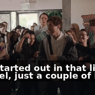 we started out in that little hostel, just a couple of kids.