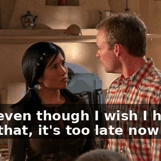 And even though I wish I hadn't said that, it's too late now!