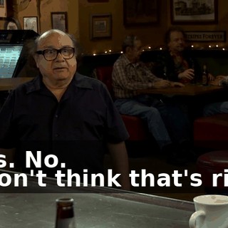 - Yes. No. - I don't think that's right.