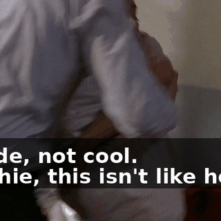 - Dude, not cool. - Richie, this isn't like home.