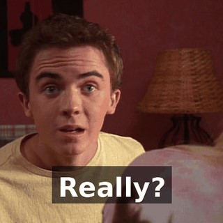 Really?