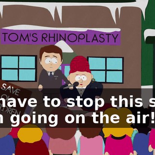 We have to stop this smut from going on the air!