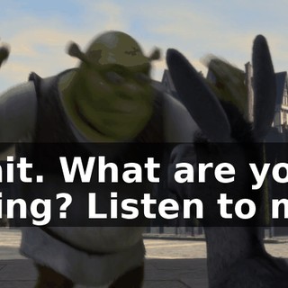 Wait. What are you doing? Listen to me!