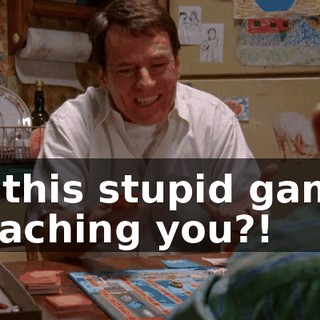 is this stupid game teaching you?!