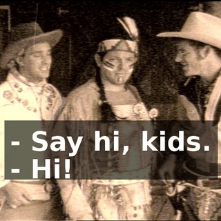 - Say hi, kids. - Hi!