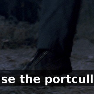 Raise the portcullis !