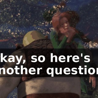Okay, so here's another question.