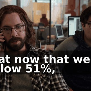 that now that we're below 51%,